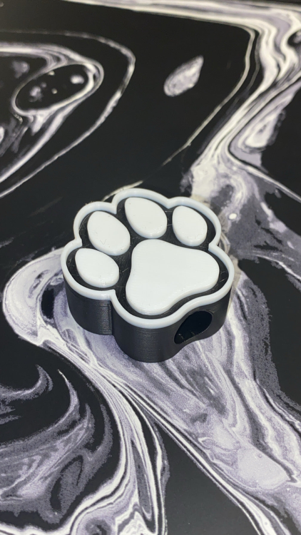 Dog Paw Cup Topper (Read Description)