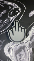 Middle Finger Cup Topper (Read Description)