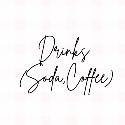 Drink Wraps, Coffee, Soda